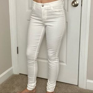 4 Long Old Navy White Skinny Jeans